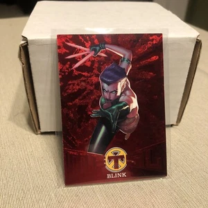 2018 Fleer Ultra X-Men Precious Metal Gems PMG RED 11/99 Blink Card # MB38 BLINK - Bild 1 von 9