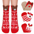 4 Paar Weihnachtssocken Baumwollsocken Winter warm Geschenk