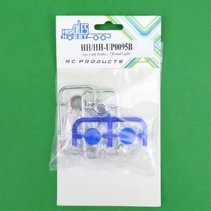 Pair of spot lights for Tamiya 1:14 RC Semi Trailer or 1:10 RC Crawler ROUND - Picture 1 of 3