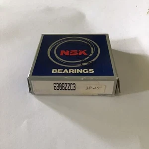 NSK 6307 ZZ C3 Deep Groove Radial Ball Bearing - New Old Stock - Picture 1 of 4