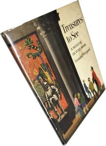 1956 Book TREASURES TO SEE Museum Picture-Book by Leonard Weisgard::Signed - Picture 1 of 8