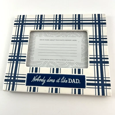Marco de fotos Hallmark Nadie lo hace como papá 4" x 6" Día del Padre Regalo a cuadros Foto 1 de 4