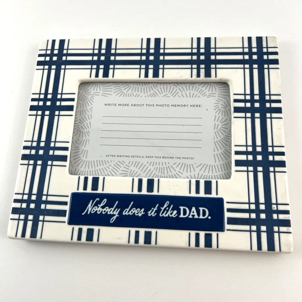 Marco de fotos Hallmark Nadie lo hace como papá 4" x 6" Día del Padre Regalo a cuadros Foto 1 de 4