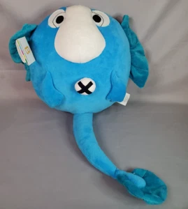 Peluche Budsies personalizado 21" picadura raya mamífero marino o animal de peluche azul alienígena - Imagen 1 de 12