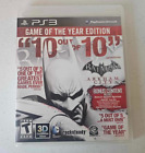 Batman Arkham City PS3 PlayStation 3 GOTY Greatest Hits - Complete CIB
