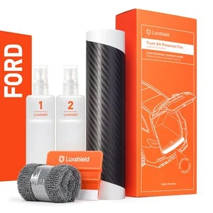 Lámina protectora de borde de carga para Ford KA+ 3 (III) UK/FK Facelift óptica de carbono - Imagen 1 de 6