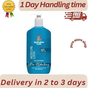 Australian Gold Moisture Lock Tan Extender w/ Aloe & Vitamin E, 16 FL OZ - Picture 1 of 3