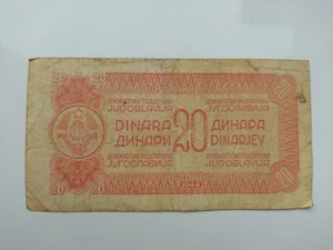 20 DINARI JUGOSLAVIA 1944 - Imagen 1 de 2