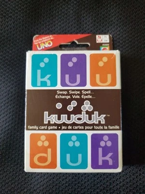 Kuuduk Card Game From The Makers Of UNO Mattel 2006 Sealed Cards Open Box - Image 1 of 4