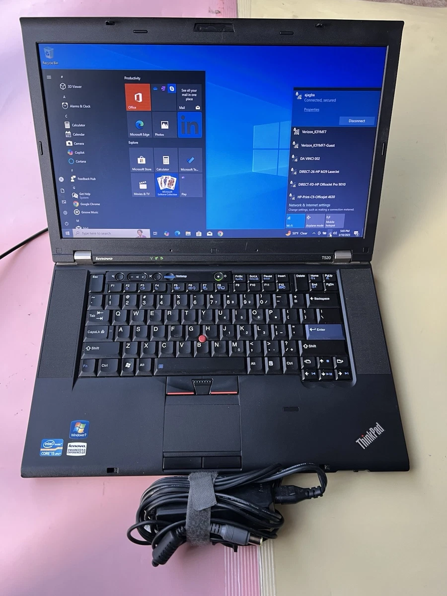 Lenovo ThinkPad T520 PC Notebooks/Laptops for Sale - eBay