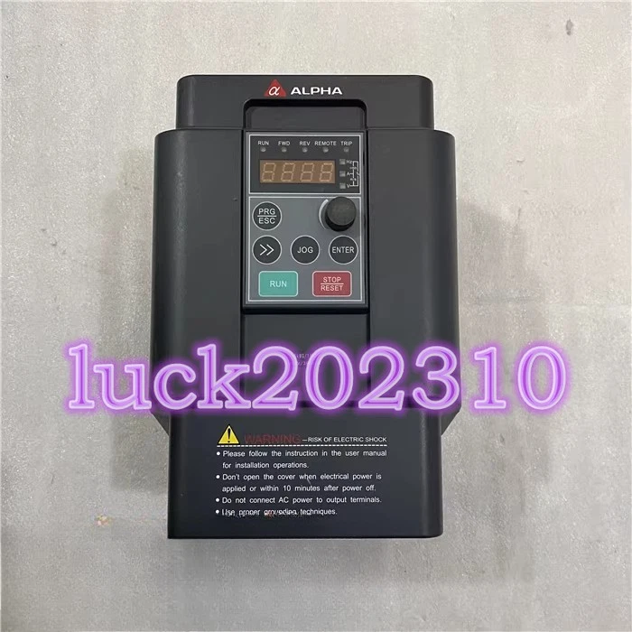 1PC used Alpha Inverter Alpha6000E-37R 5GB/3011PB 7.5KW/11KW #YY - Image 1 of 2