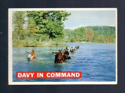 Davy Crockett - Card # 6 - TOPPS (1956) - Orange Back - Gray Center - Image 1 of 2