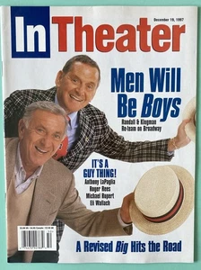 The Sunshine Boys Jack Klugman Tony Randall In Theater Magazine 19 dicembre 1997 - Foto 1 di 6
