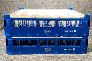 2 Vollrath Kunststoff 36 Komp Geschirrspüler Glas Gestell 3,5" (H) Steine - Bild 1 von 7