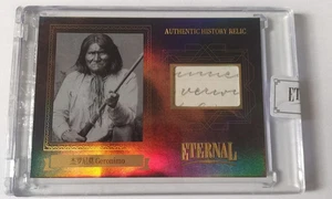 Chief Geronimo 2024 Eternal #/D 93/99 Cut Handwritten Letter Relic Card COA - Bild 1 von 4