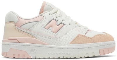 Size 10.5 Women's - New Balance 550 White Pink W - BBW550WP - Image 1 of 4
