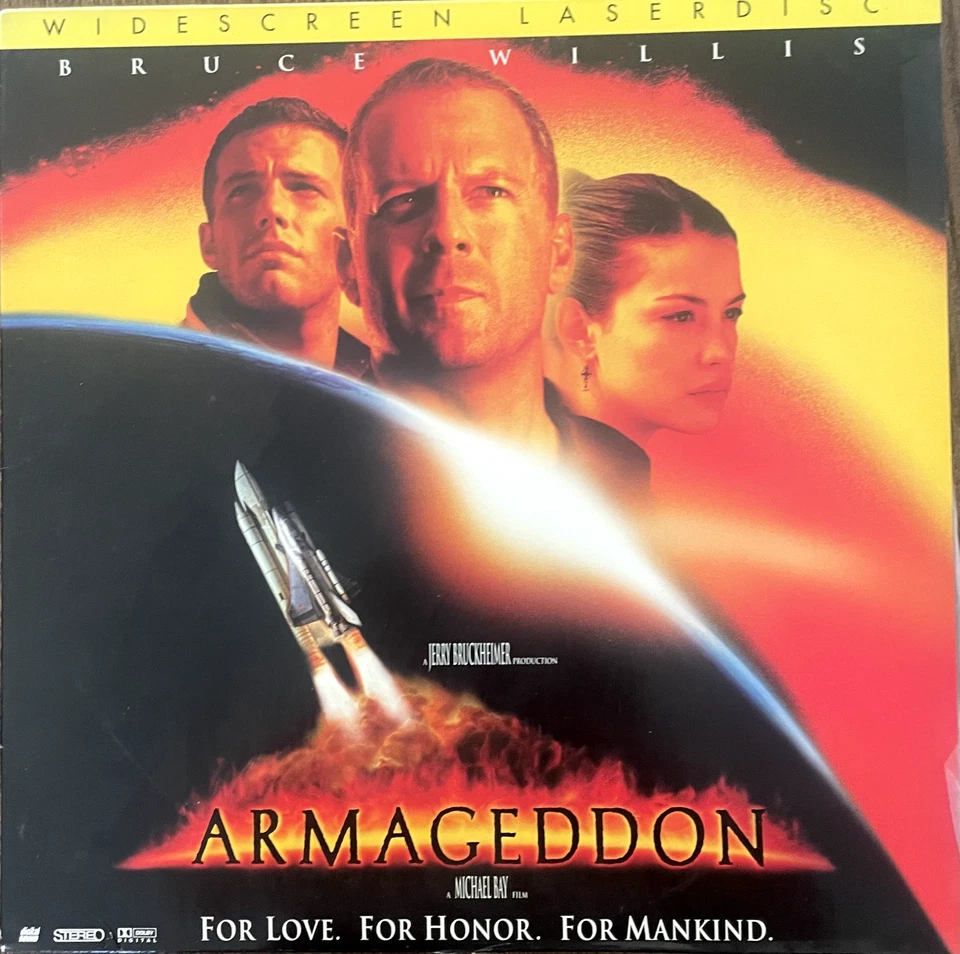 Armageddon (Laserdisc) Widescreen Bruce Willis, Ben Affleck Foto 1 de 1