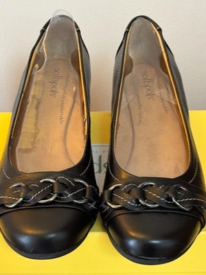 ZAPATOS SOFTSPOTS POSIE MUJER CUERO SIN CORDONES TALLA 8W - NUEVOS EN CAJA Foto 1 de 4