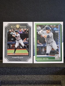 2025 Donruss Baseball Aaron Judge Elite Series & Base - Picture 1 of 2