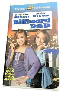 Billboard Dad (VHS, 1998) Clamshell Case. Pre-Owned. Olsen Twins. - Imagen 1 de 6