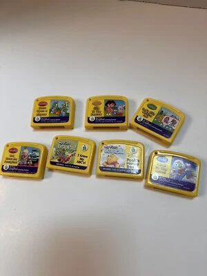 Lot of 7 Leap Frog My First Leap Pad Game Cartridges Pooh Dora ABCs Rhyme - Image 1 of 4