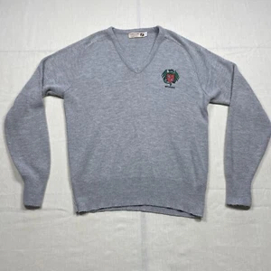 Worms Schulpullover Herren mittelgrau Deutsches Siegel Logo 7 - Bild 1 von 20