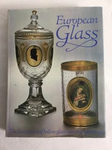 RARE European GLASS book, Olga Drahotova hollow glassware COLLECTOR'S REFERENCE - Picture 1 of 3