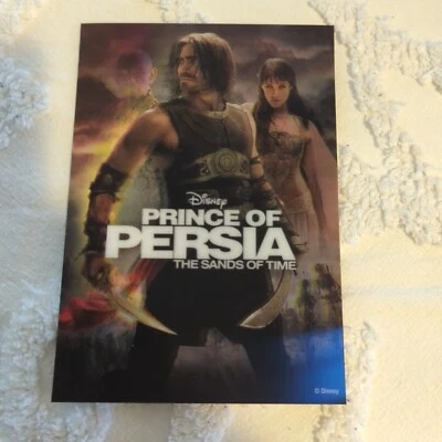 Disney 3-D Lenticular Card 5x7 PRINCE OF PERSIA Disney Movie Club DMC RARE - Image 1 of 4