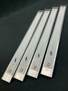 4x SunBoard Strips w/ Heatsinks 384 Samsung lm301b LEDs Grow Light Driver DIY - Picture 1 of 8