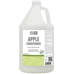 BARBER SALON BEAUTY MODA APPLE MOISTURIZING HAIR WASHING CONDITIONER 1 GAL - Picture 1 of 1
