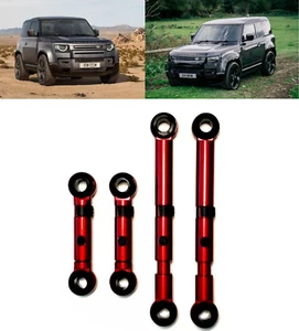 NEW DEFENDER L663 90 110 2020-ON ADJUSTABLE SETTING SUSPENSION 1.5" LIFT LINKS - Foto 1 di 21