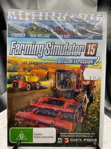 Farming Simulator 15 Official Expansion 2 PC DVD Game Brand New Factory Sealed - Picture 1 of 3