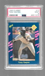 1990 Classic #17-HOF Tony Gwynn-Padres-PSA MINT 9