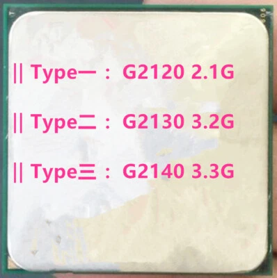 Intel Pentium  G2120 G2130 G2140 LGA 1155 55W 22NM CPU - Image 1 of 4
