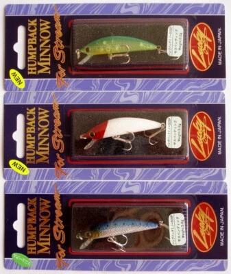 Lucky Craft Humpback Minnow 50SP Japan Wobbler, Köder, Forelle, Special FARBE - Bild 1 von 2