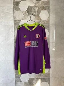 Sheffield United 2020 2021 Goalkeeper 2 Football Jersey Soccer Longsleeve Shirt - Picture 1 of 16