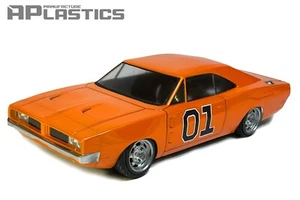 RC Body Car Drift Touring 1:10 Dodge Charger style APlastics New Clear Shell - Picture 1 of 12