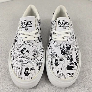 Diamond Supply Co. Zapatos The Beatles Avenue blancos submarinos amarillos para hombre talla 7 - Imagen 1 de 15