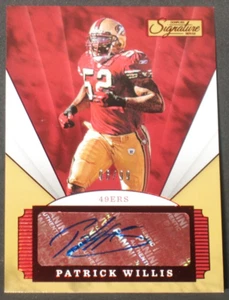 Patrick Willis 2020 Panini Chronicles Donruss Signature Autograph (96/99) 49ers - Picture 1 of 2