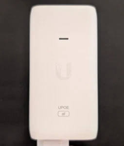 Unifi Ubiquiti POE-Injektor 802.3af Gigabit Injector Weiß U-POE-AF - Bild 1 von 2
