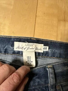 Herren jeans H&M Gr 34 L XL Sehr Guter Zustand Blau Denim Frühling Ostern 🐣 - Bild 1 von 13