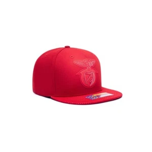 SL Benfica "Elite" Red Snapback Baseball Hat Officially Licensed Fan Ink - Picture 1 of 4