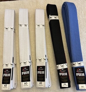 Fuji Legendary Quality Jiu Jitsu Brazilian Belt Sortiment 5 Gürtel!! - Bild 1 von 4