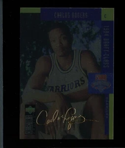 1994-95 Upper Deck Collector's Choice Gold Signature Foil #416 Carlos Rogers - Bild 1 von 2