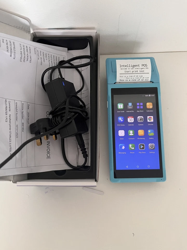 handheld printer android device bluetooth - Image 1 of 1