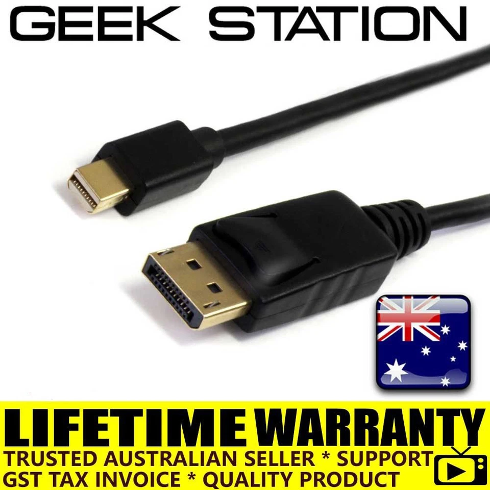 Mini DisplayPort to Display Port DP 1.8M Cable For MacBook Pro Air Mac mini DP - Image 1 of 1