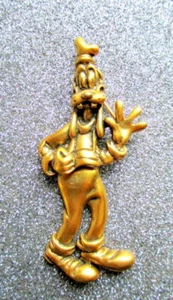 EINGESTELLT 2000 DISNEY DOOFY VERGOLDETE METALL GELENK BROSCHE - Bild 1 von 4