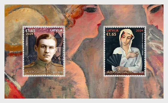 Latvia - Distinguished Artists - Jazeps Grosvalds - Image 1 of 1
