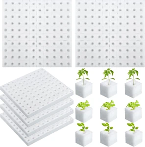 XIDAJIE 600 Pcs Hydroponic Sponges Planting Gardening Tool Soilless Cultivation - Picture 1 of 12