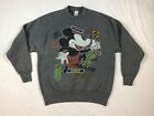 Vintage Mickey Mouse Sweatshirt Munsingwear Disney Magazine Pullover Large USA